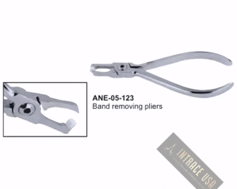 Band removing pliers