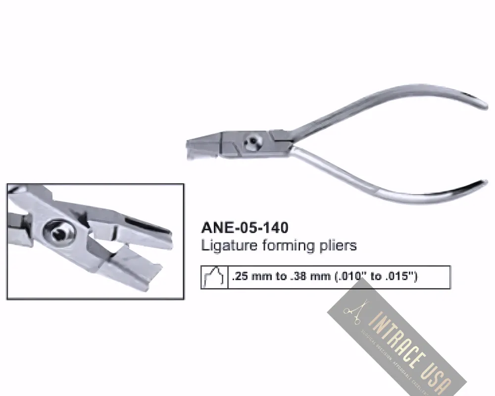 Ligature forming pliers