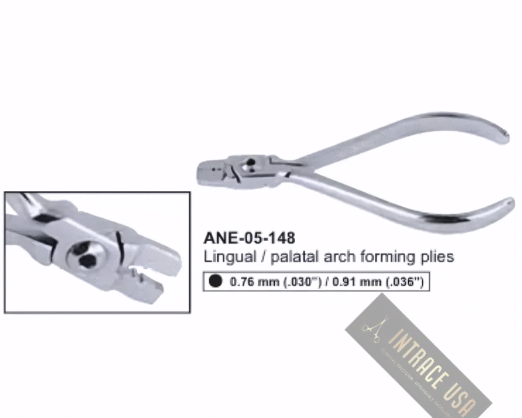 Lingual / palatal arch forming plies