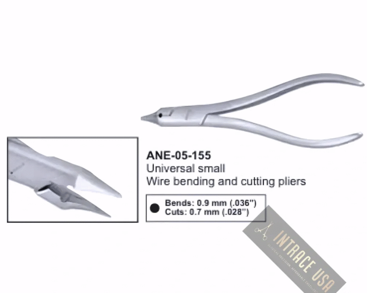 Universal small Wire bending and cutting pliers