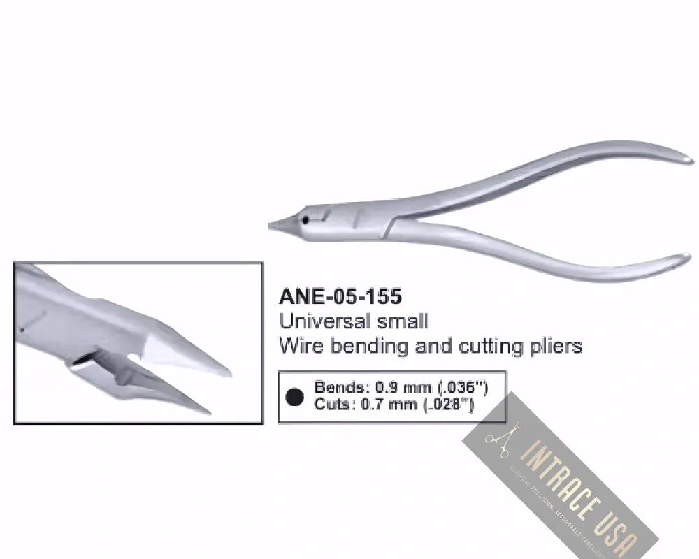 Universal small Wire bending and cutting pliers