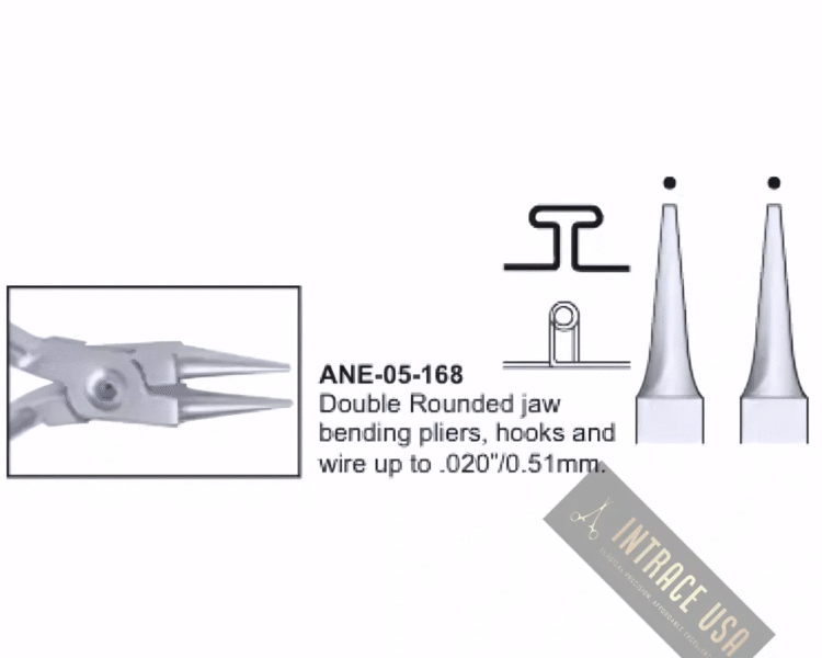 Double Rounded jaw bending pliers
