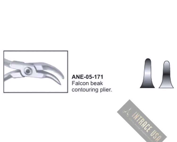 Falcon beak contouring plier.