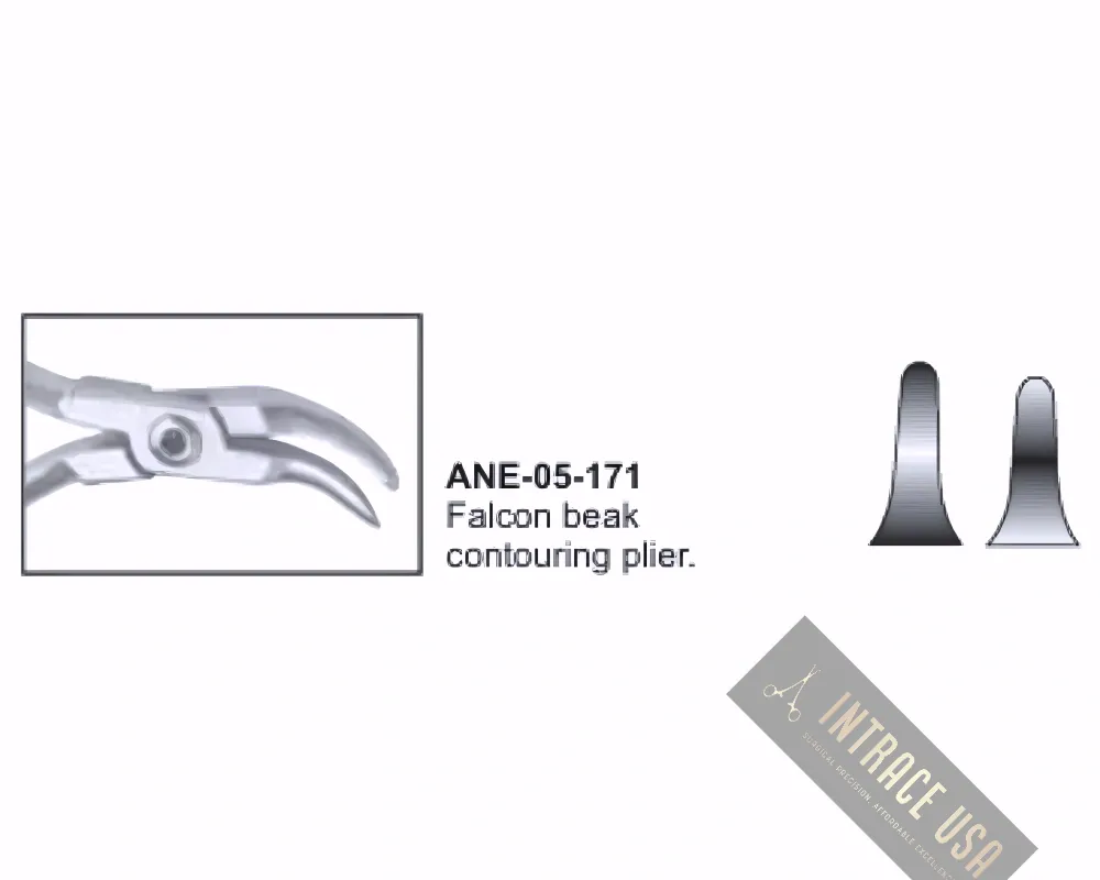 Falcon beak contouring plier.