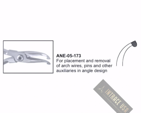 For placement and removal of arch wires