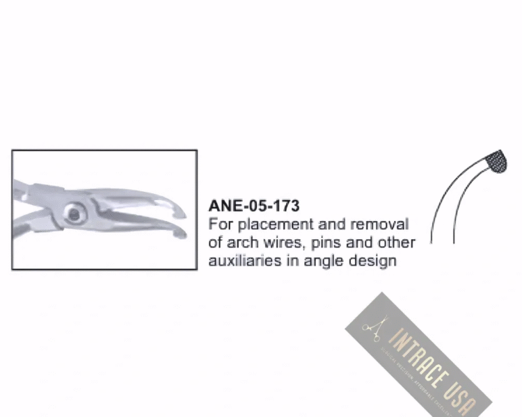 For placement and removal of arch wires