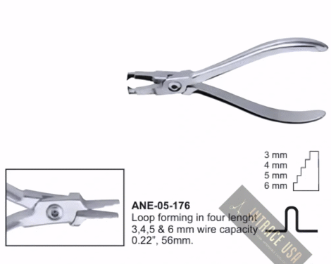 Loop forming in four lenght 3,4,5 & 6 mm wire capacity 0.22”, 56mm.