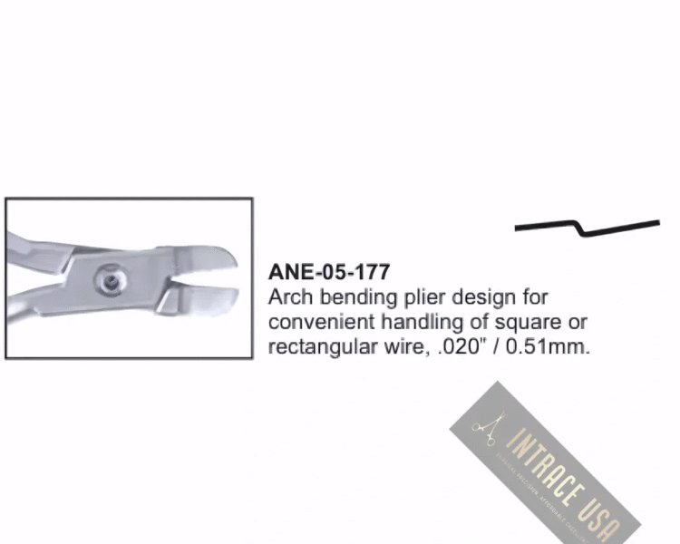 Arch bending plier