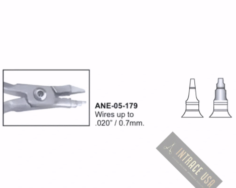 Wires up to .020” / 0.7mm.