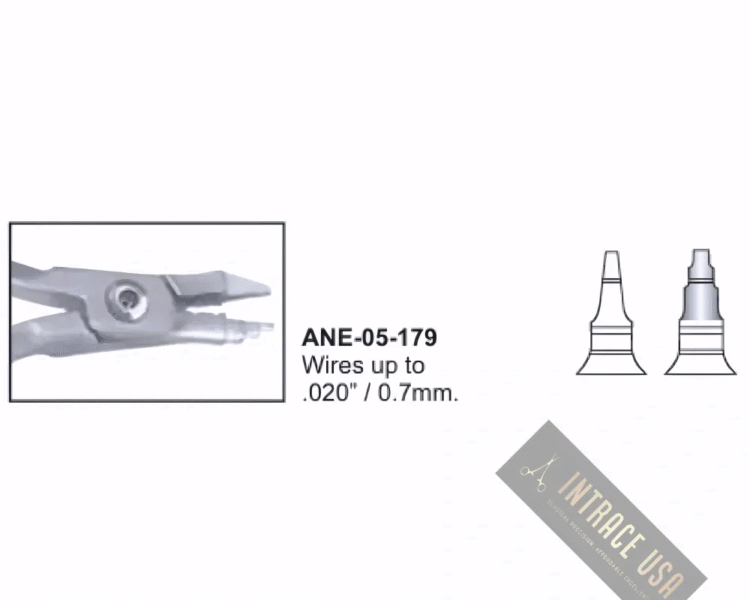 Wires up to .020” / 0.7mm.