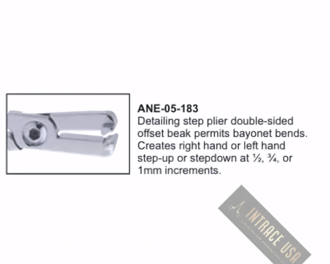 Detailing step plier
