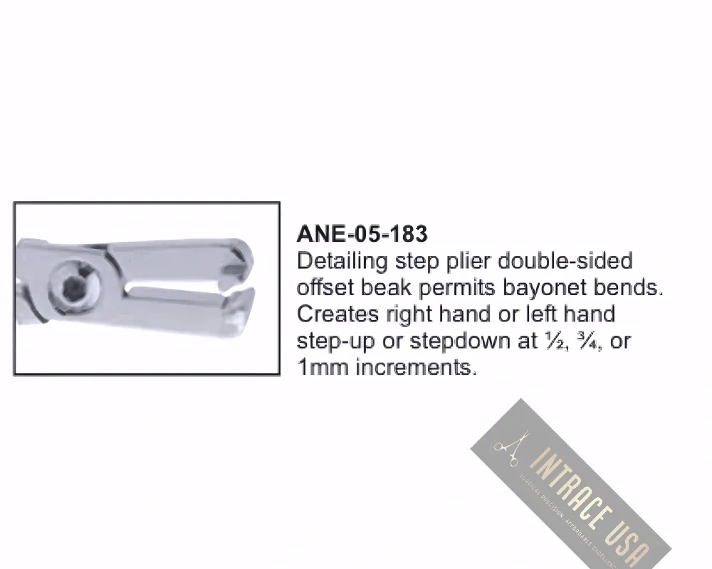 Detailing step plier