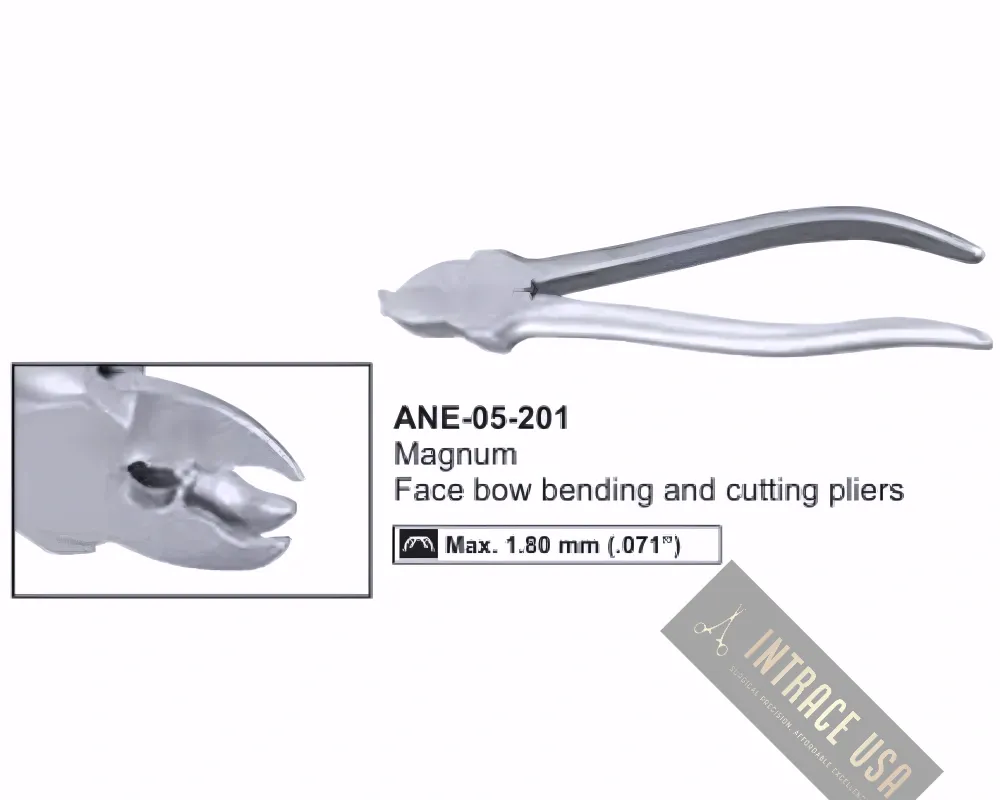 Magnum Face bow bending and cutting pliers