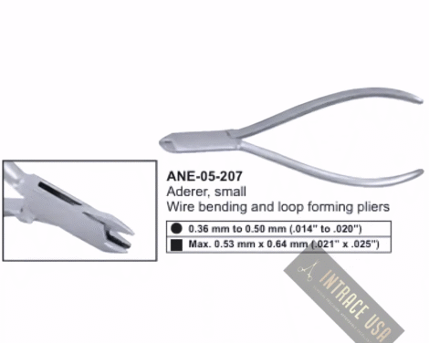 Aderer, small Wire bending and loop forming pliers