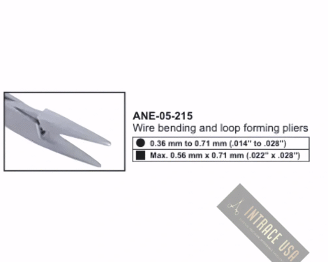 Wire bending and loop forming pliers