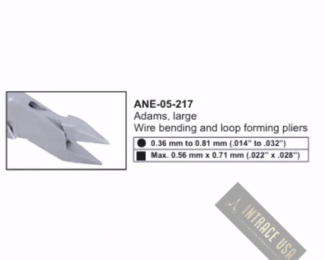 Adams, large Wire bending and loop forming pliers