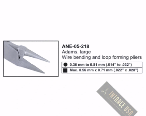 Adams, large Wire bending and loop forming pliers