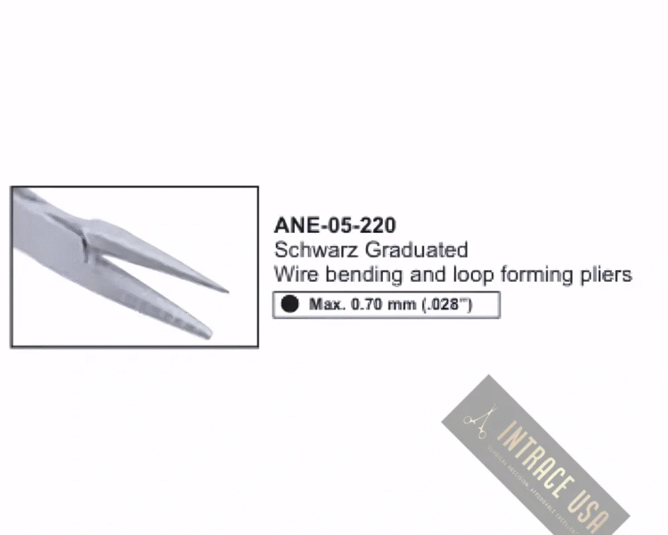 Schwarz Graduated Wire bending and loop forming pliers