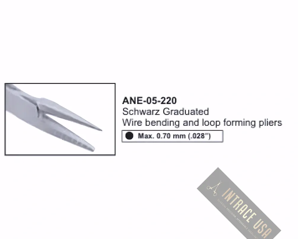 Schwarz Graduated Wire bending and loop forming pliers