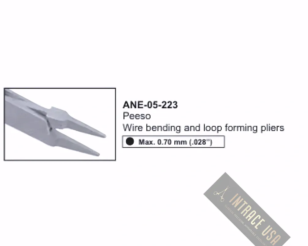 Peeso Wire bending and loop forming pliers