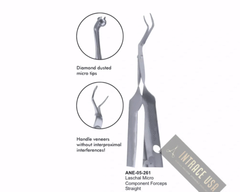 Laschal Micro Component Forceps Straight