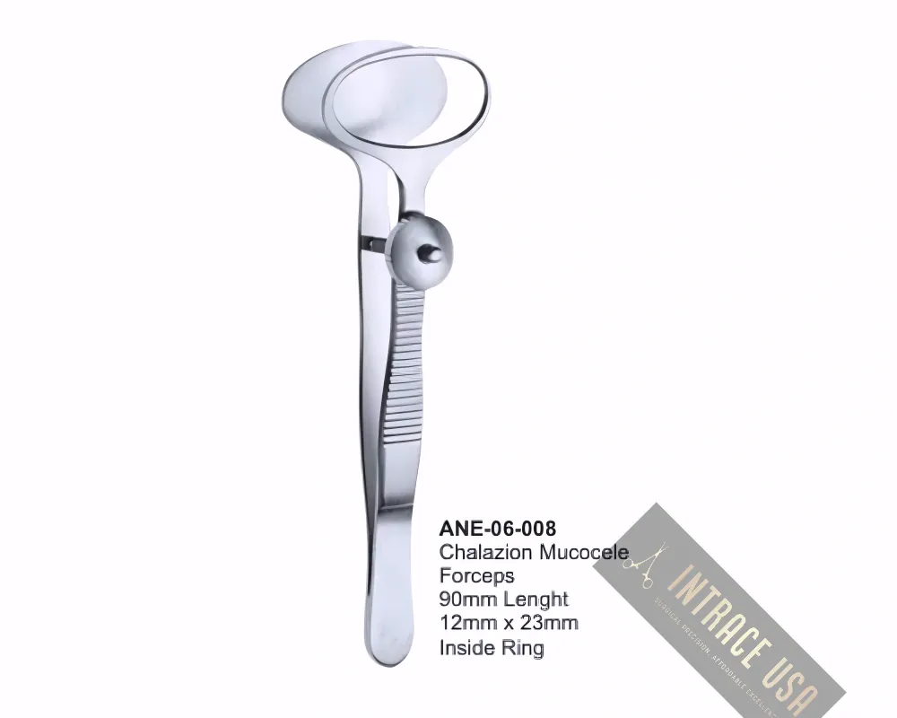 Chalazion Mucocele Forceps 90mm Lenght 12mm x 23mm Inside Ring