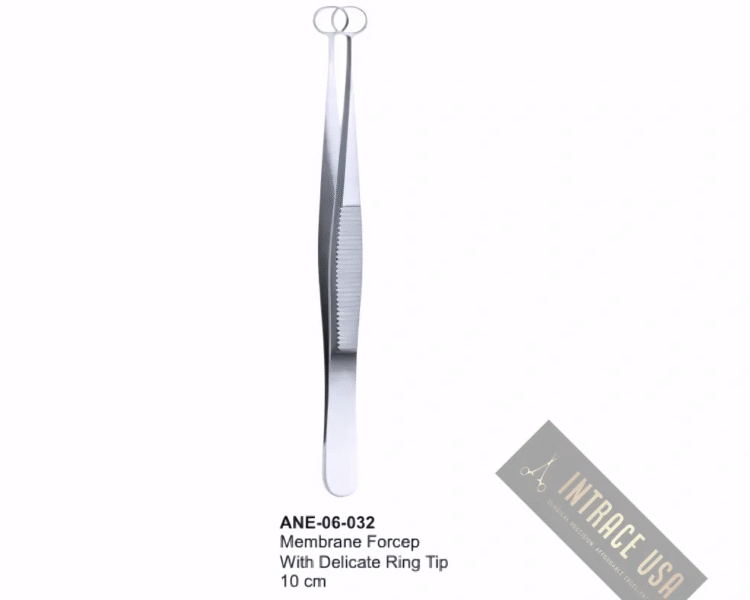 Membrane Forcep With Delicate Ring Tip 10 cm