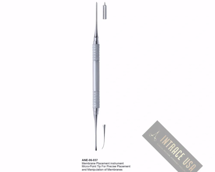 Membrane Placement instrument Micro-Point Tip For Precise Placement and Manipulation of Membranes