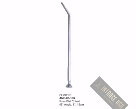 Chisels 5mm Flat Chisel, 45° Angle, 6”, 15cm