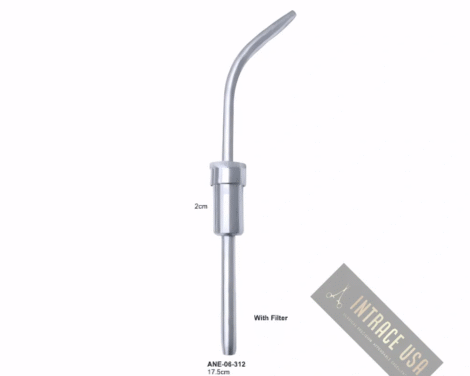 Suction Tubes With Filter 17.5cm