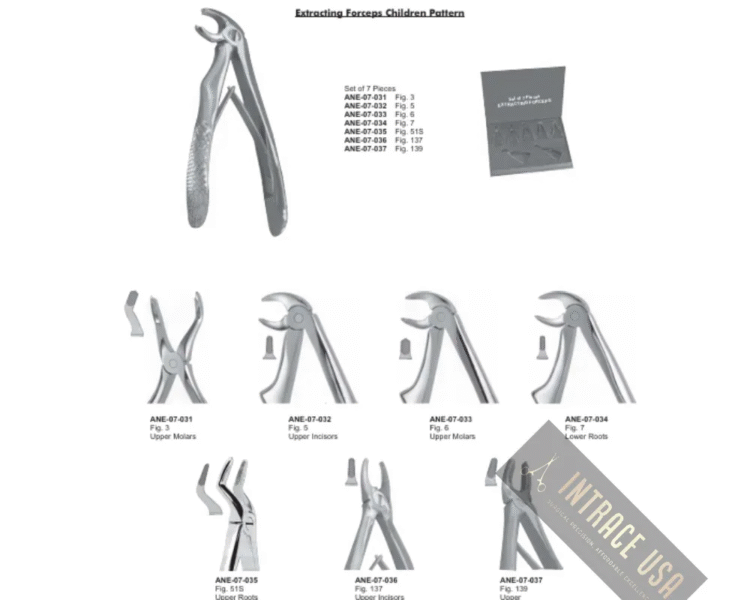 Extracting Forceps, Upper Premolars Fig. 139