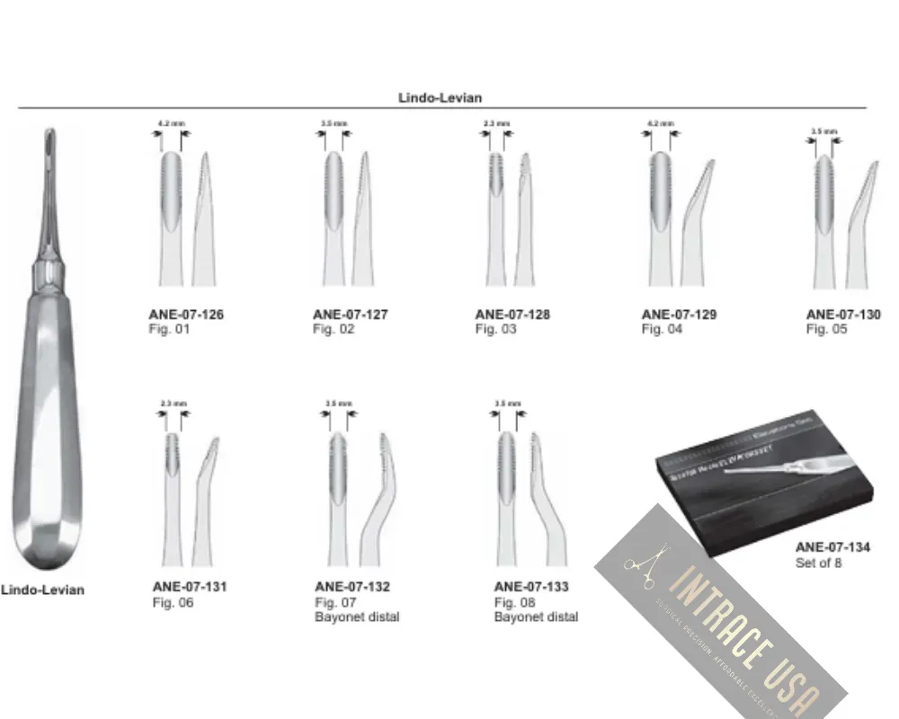 Lindo-Levian Root Elevator Fig. 08 Bayonet distal