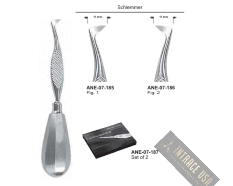 Schlemmer Root Elevator Set of 02 Pieces