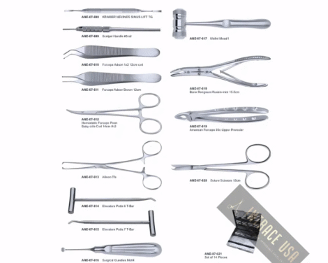 ANA Implantology Basic-A Set of 13 pieces