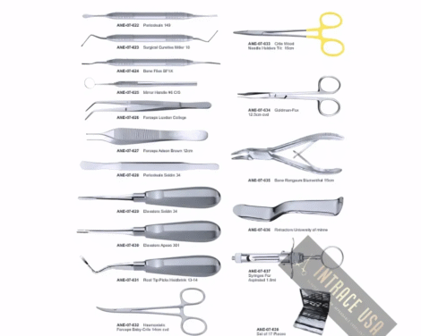 Oral Surgery Set of 16 set