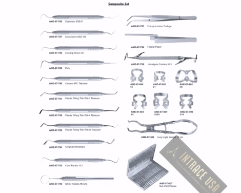 Composite Set of 21 Pieces