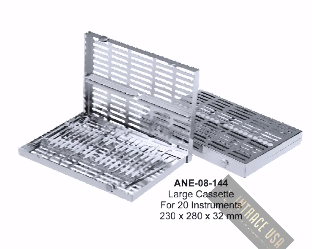 Large Cassette For 20 Instruments 230 x 280 x 32 mm