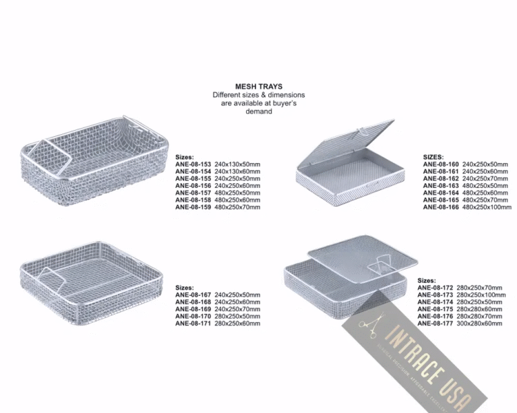 MESH TRAYS 240x250x60mm