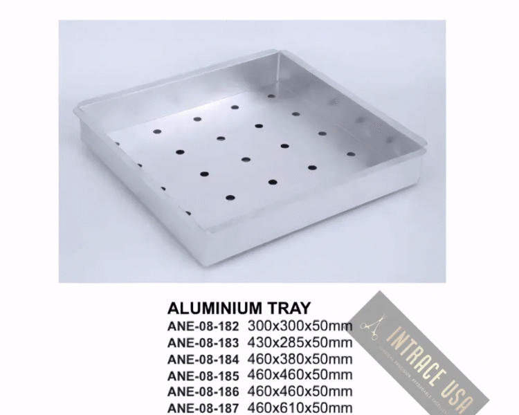 Aluminium Tray 300x300x50mm
