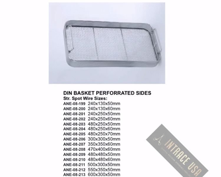 Din Basket Perforrated 300x300x50mm