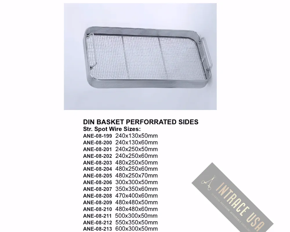 Din Basket Perforrated 500x300x50mm