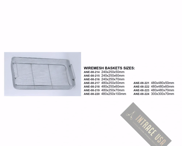Wire Mesh Baskets 480x250x60mm