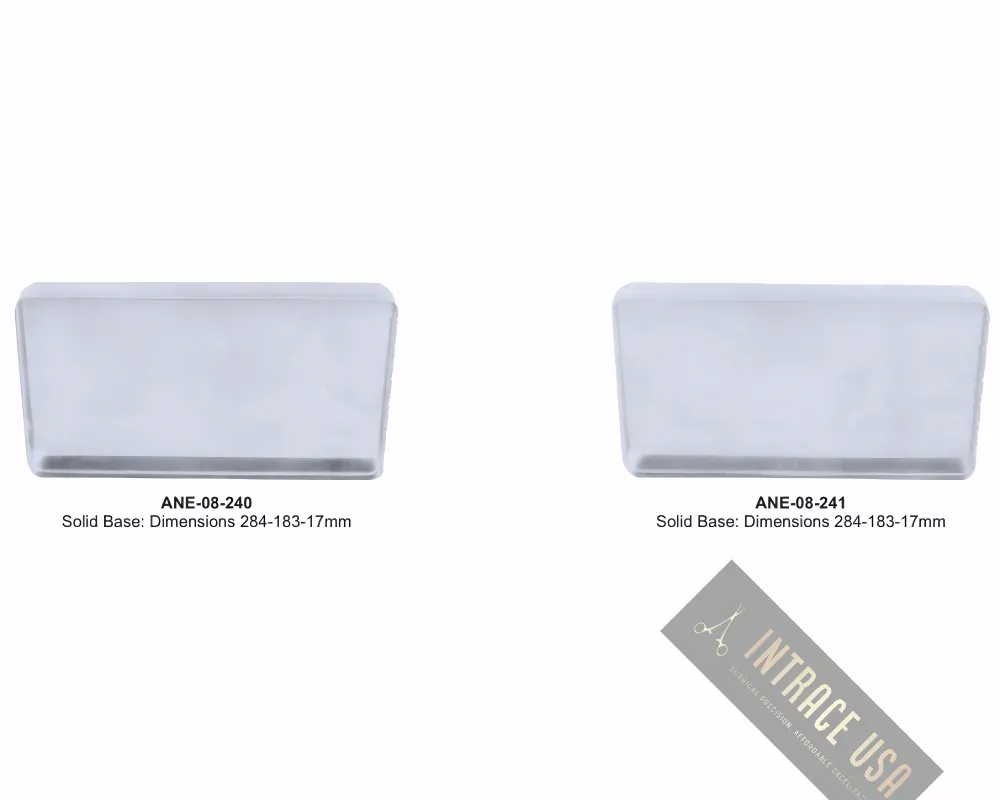 Solid Base: Dimensions 284-183-17mm