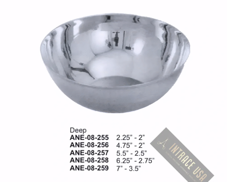 Deep bowl, 2.25” - 2”
