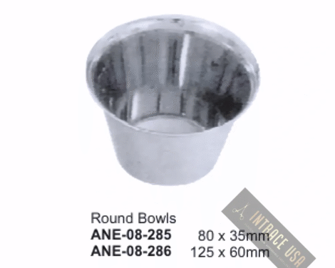 Round Bowls 125 x 60mm
