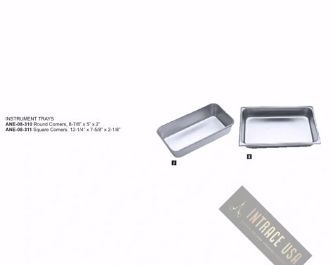 Square Corners, 12-1/4” x 7-5/8” x 2-1/8”