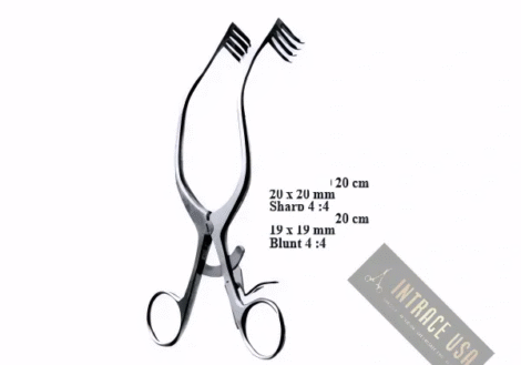 Anderson-Adson Retractor 4.0x4.0 teeth