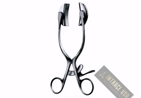 Baby-Collin Retractor with 2 pairs of blades 80.0mm 40.0x27.0mm