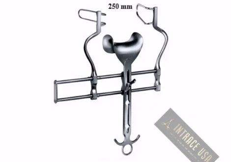 Balfour Retractor Side blades 80.0mm deep, per pair