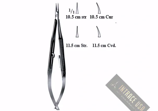 Barraquer-Troutman Micro-Needle Holder